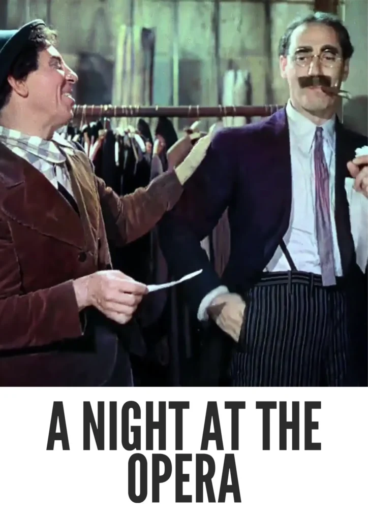 A Night at the Opera 1935 Colorized