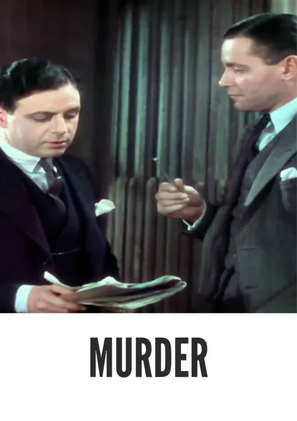 Murder! (1930) Colorized