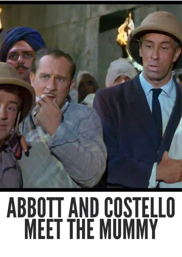 Abbott and Costello Meet the Mummy (1955) Colorized