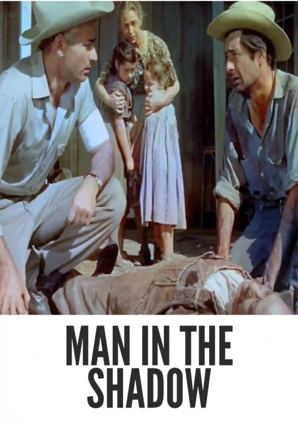 Man in the Shadow (1957) Colorized