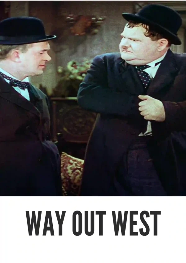 Way Out West (1937) Colorized